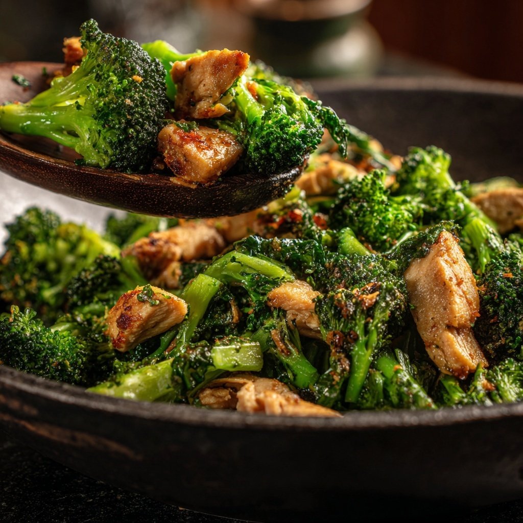 Brokkoli Hähnchen Pfanne Schnell