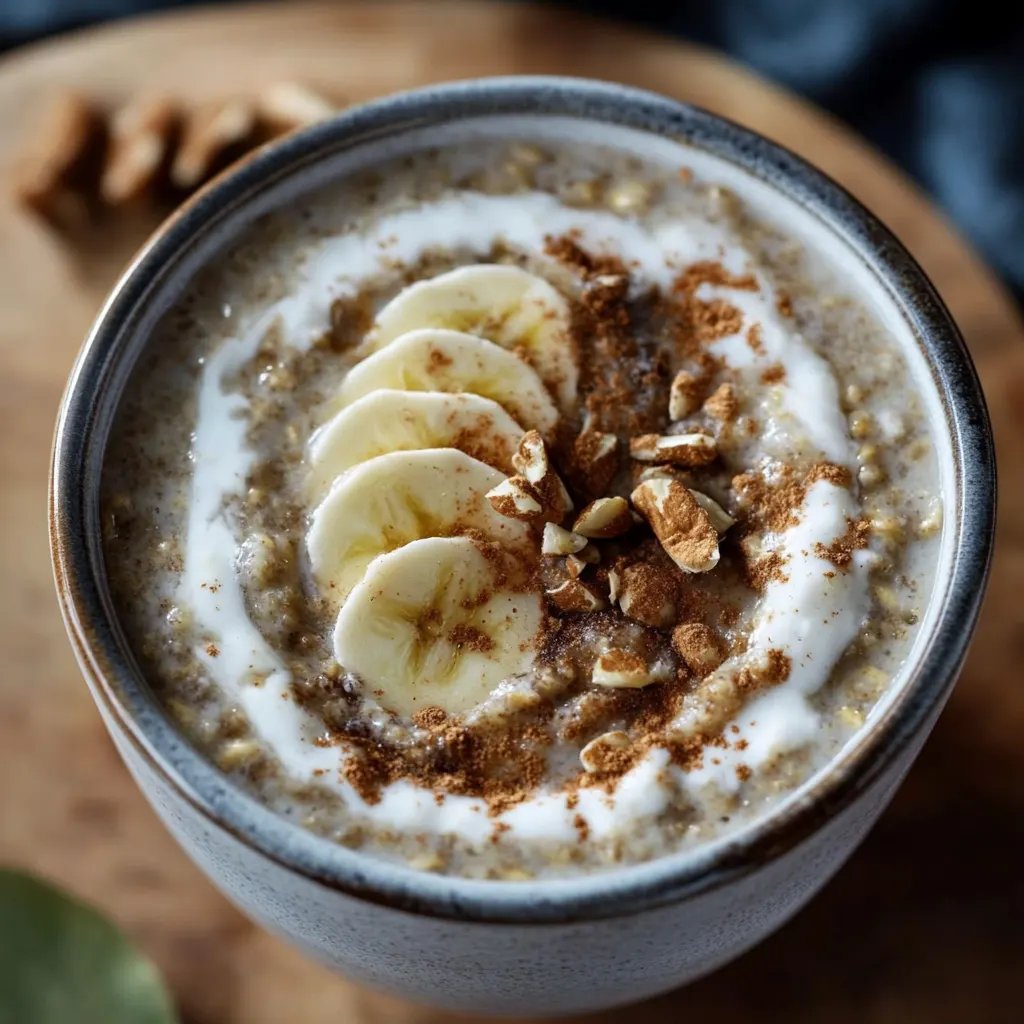 Zimtrolle Overnight Oats