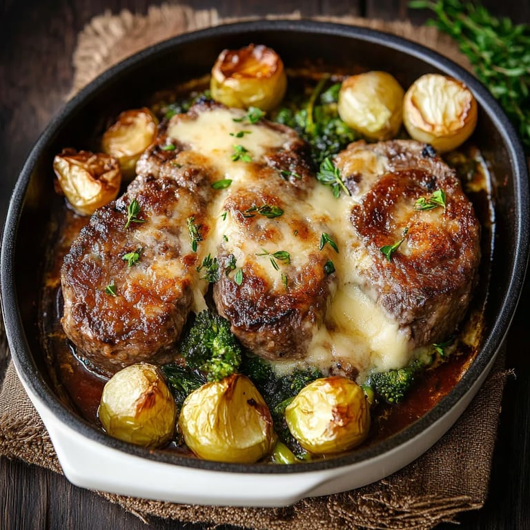 Rosenkohl-Hackfleisch-Auflauf