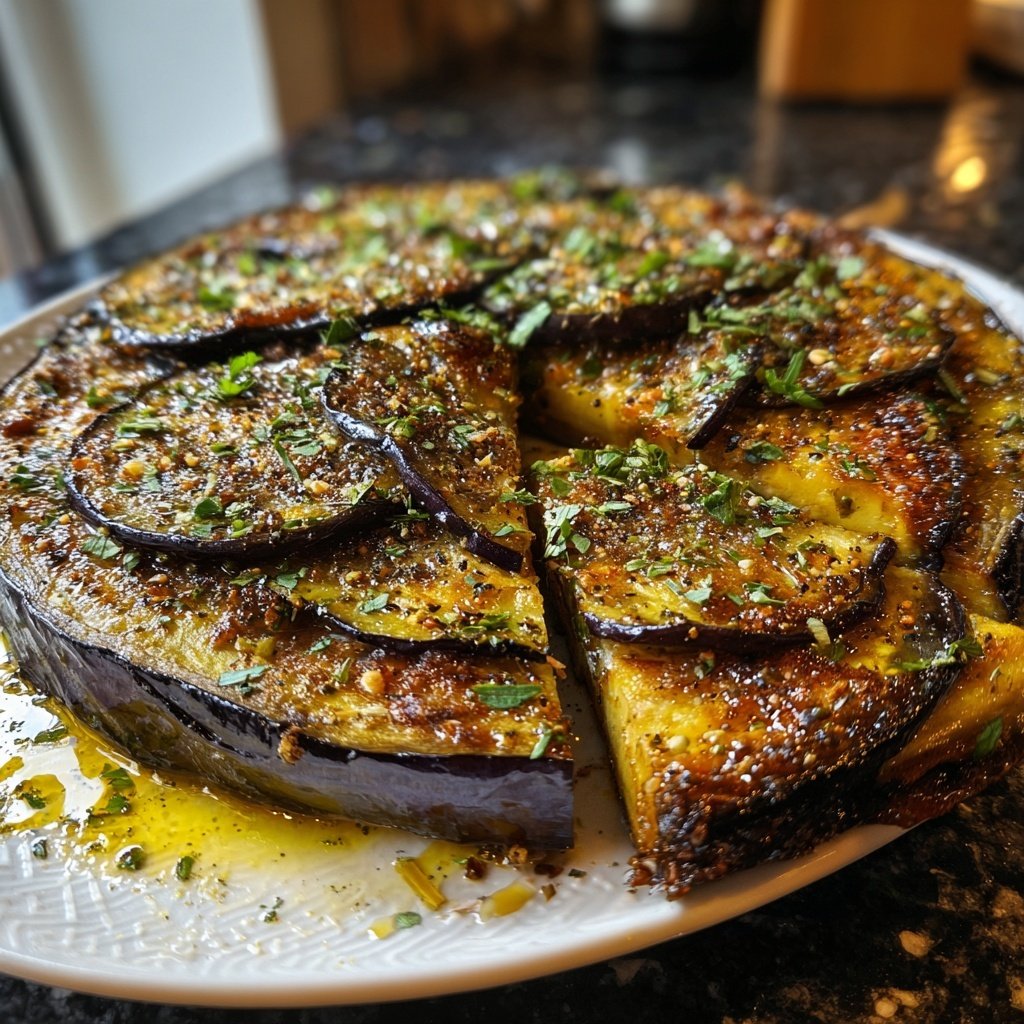 Auberginen mediterran gewürzt