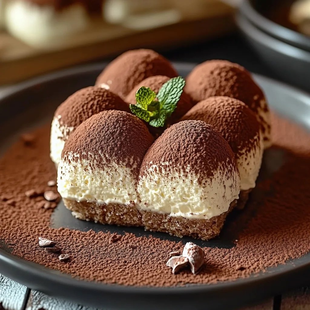 Kleine Tiramisu-Kugeln