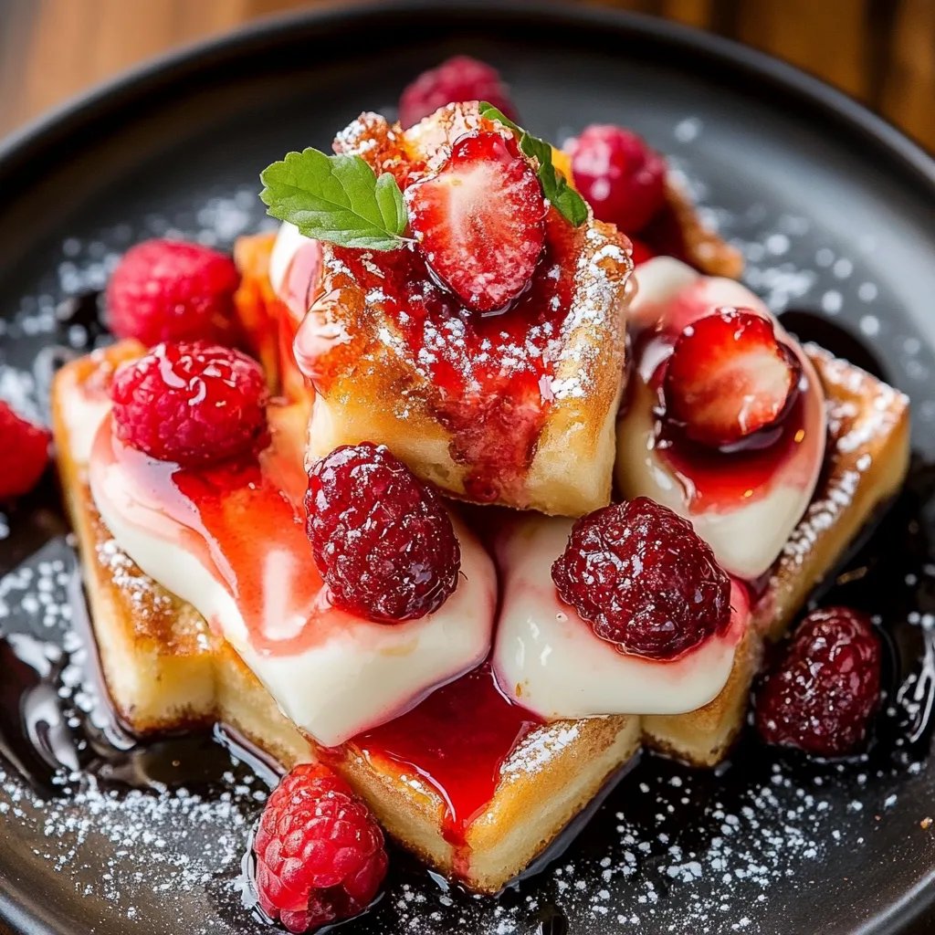 Erdbeer-Dänischer mit Frischkäse