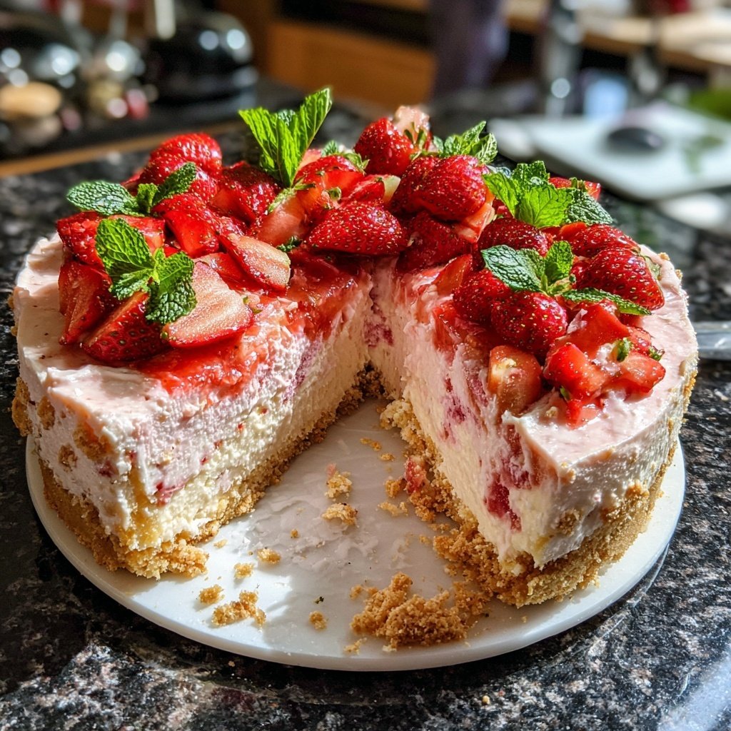 Erdbeer Quark Torte Ohne Backen