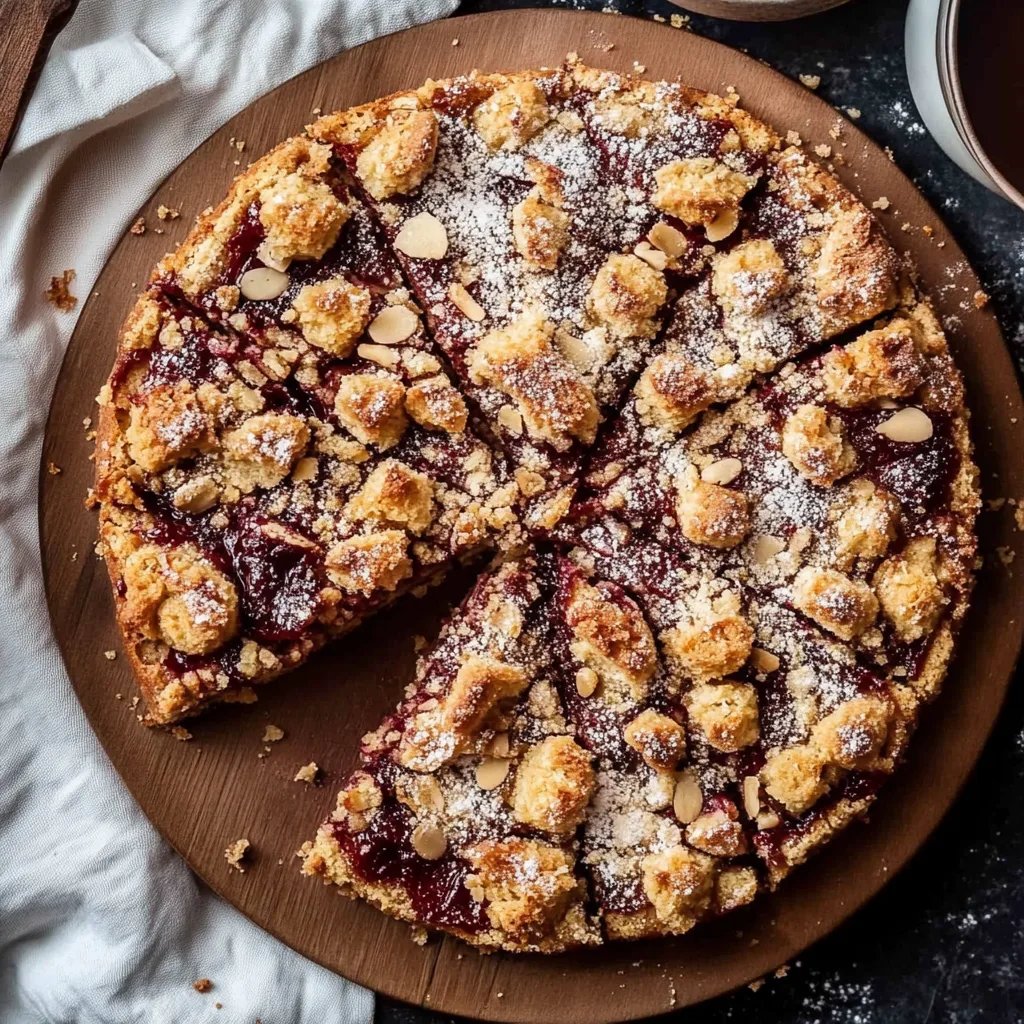 Zwetschgenkuchen mit Rührteig und Streuseln