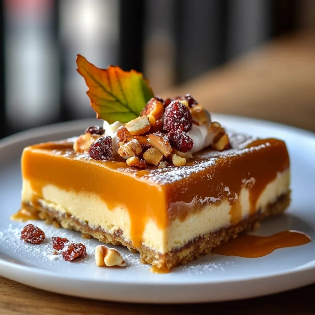 Ultimativer Kürbis-Karamell-Käsekuchen