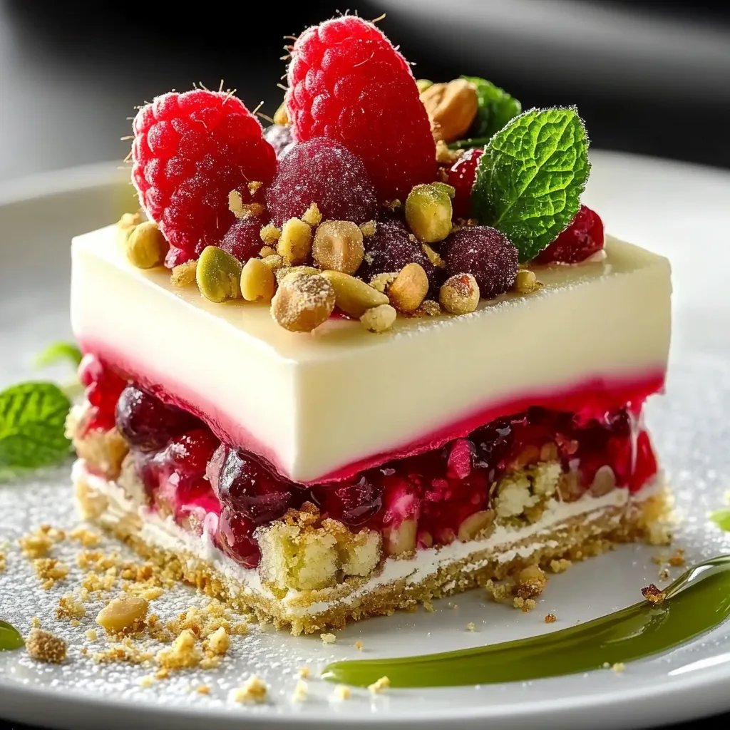 Himmlischer Pistazien-Himbeer-Traumkuchen