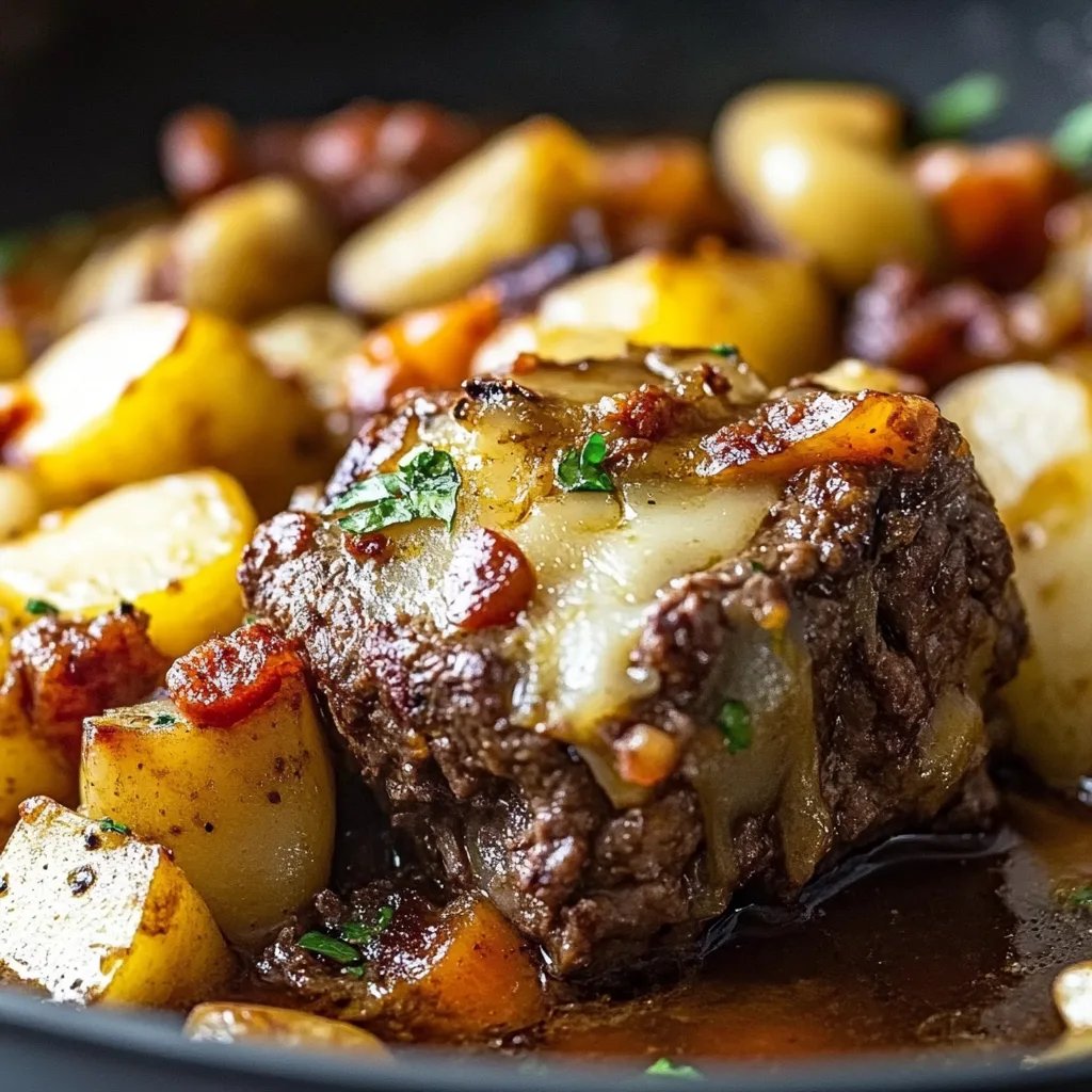 Kartoffelpfanne mit Hackfleisch