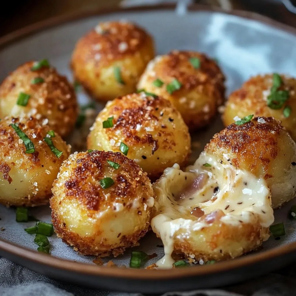 Schinken- und Béchamelkroketten
