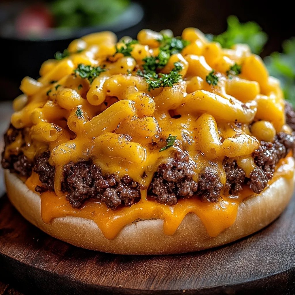 Ein-Pfannen-Cheeseburger-Makkaroni