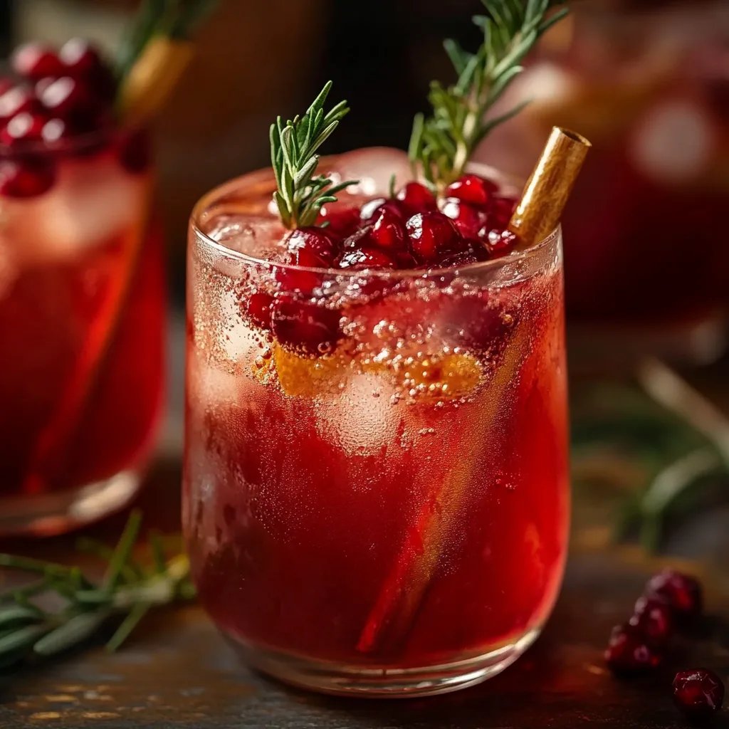 Granatapfel-Mocktail