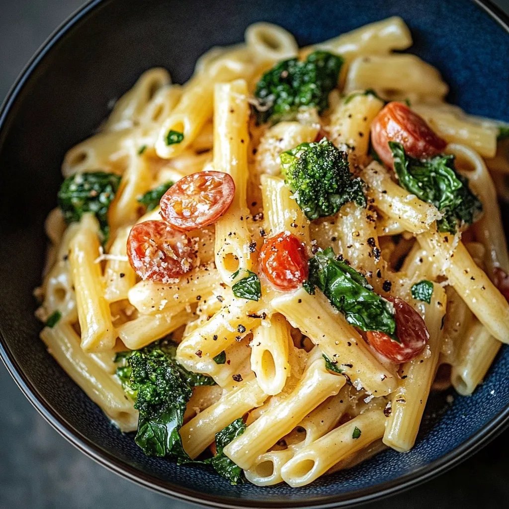 Schnelle Brokkoli-Hähnchen-Pasta