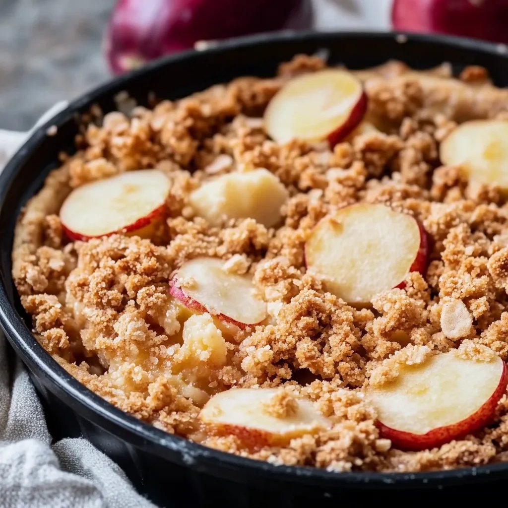 Apfelcrumble (Apfelcrisp)