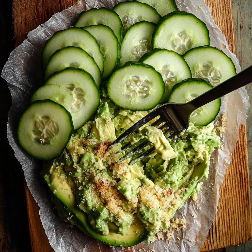 Avocado-Gurken-Salat – Schnell und gesund