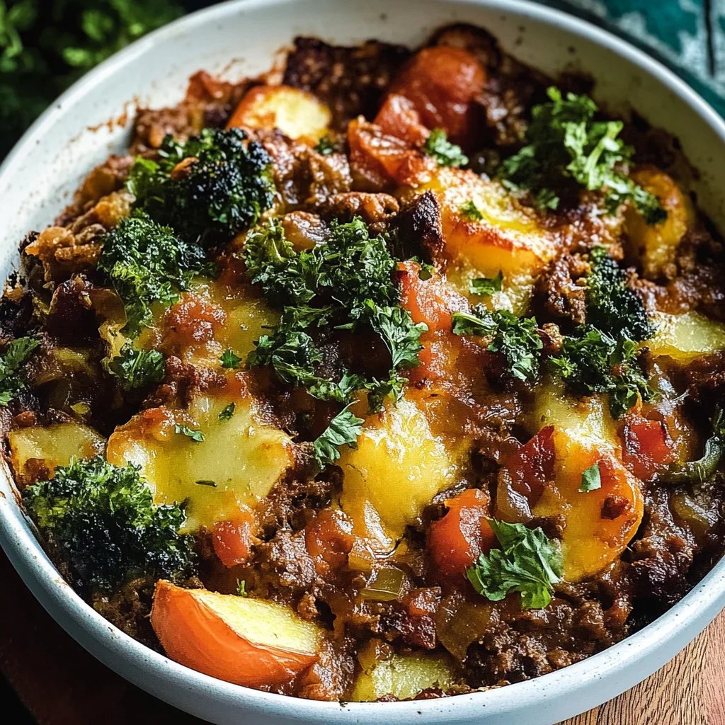 Linsen-Grünkohl-Moussaka